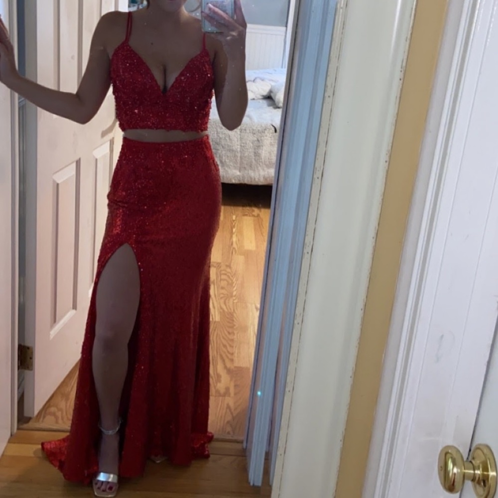 Sherri Hill prom dress. Worn Once. Size 0